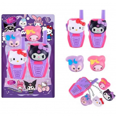 Набір дитячих рацій Hello Kitty, змінні накладки Kuromi та її друзі, 18x6x28 см, 8803