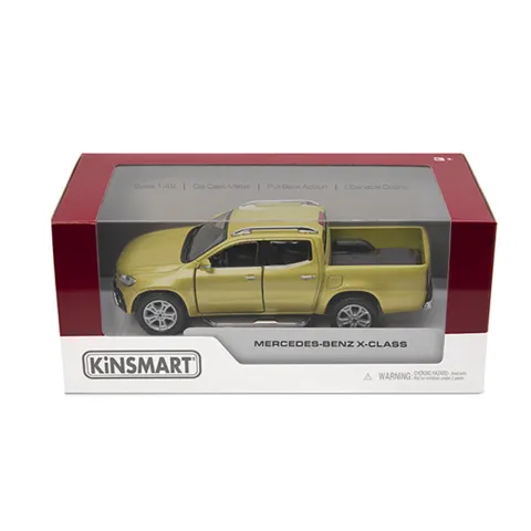 Металевий інерційний пікап Mercedes-Benz X-Class 5", відкриваються двері (В асортименті)