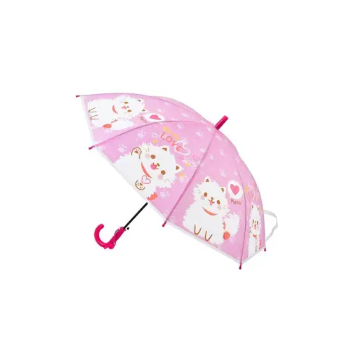 Парасолька дитяча, довжина 66 см, тростина 61 см, d=84 см, спиця 48 см, зі свистком, MK5242 (В асортименті)