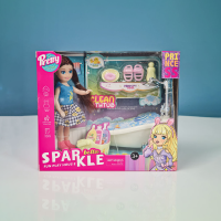 Лялька, 14 см, з аксесуарами