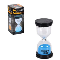 Пісочний годинник на 5 хв скло X2-04 4,5×9,5 см