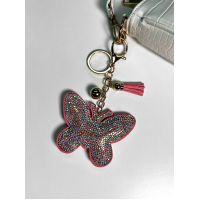 Брелок зі стразами Метелик 8.5 см (В асортименті)