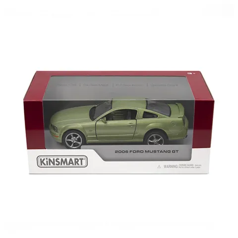 Металева інерційна легкова модель Ford Mustang GT 2006 5", відкриваються двері (В асортименті)