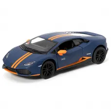 Модель легкова LAMBORGHINI HURACAN LP610-4 AVIO 5'' KT5401W Matte метал.інерц.відкр.дв.4кол.кор./96/