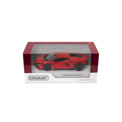 Металевий інерційний джип Lamborghini Revuelto 5", відкриваються двері (В асортименті)