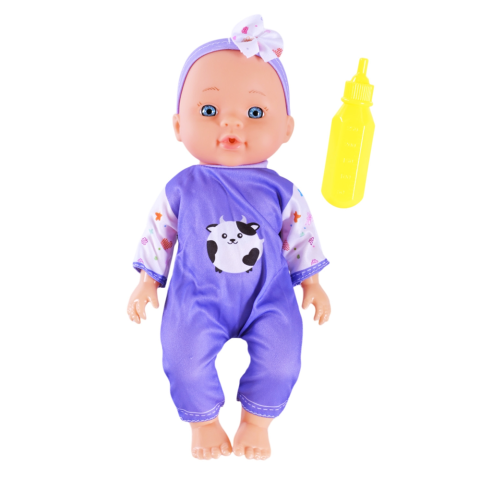 Пупс інтерактивний, SY041-1/SY041-2, 30 см, з аксесуарами (В асортименті)