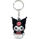 Брелок силікон."Зайчик Kuromi" 4,5см, 2в. ціна за 12 шт. (100*12)