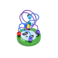 Дерев’яна іграшка Лабіринт на дроті, 11 см, слово англійською (В асортименті)