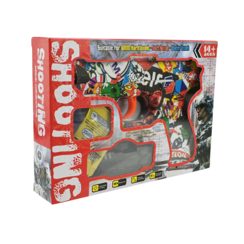 Пістолет, стріляє гелевими кулями, YY1911-3 (В асортименті)