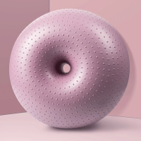 М’яч фітнес, BT-SFB-0012, 900 г, 45 см, пончик-їжак (В асортименті)