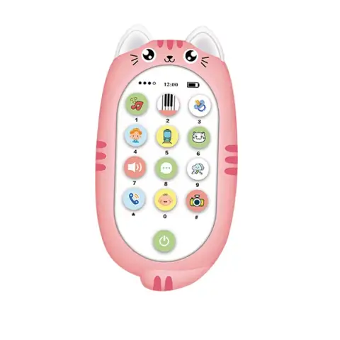 Телефон мобільний Кошеня, музика, світло, 550-118 (В асортименті)