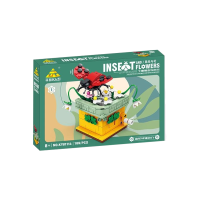 Конструктор Квіти й Комашки, рухливі елементи, (В асортименті)