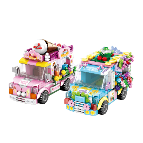 Конструктор Міський автобус Морозиво, L33011, (В асортименті)