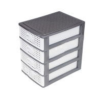 Комод міні Rotang 4 яруси 20×19×26,5 см (В асортименті)