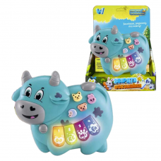 Піаніно КОРІВКА, "WToys", 2 кольори, УКР.ОЗВУЧ., в кор. /120-2/