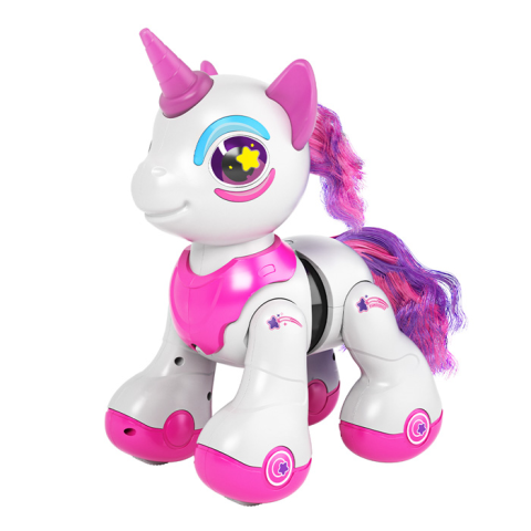 Єдиноріг інтерактивний, 25 см, музика, сенсор, 8008