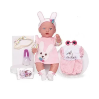 Пупс інтерактивний, A763E/F, 40 см, з аксесуарами, кліпає очима (В асортименті)