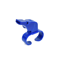 Свисток, 6x7x2 см, з кріпленням для пальців, пластик (В асортименті)