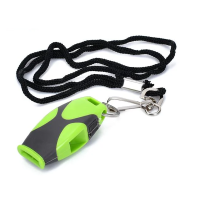 Свисток, 6 см, пластик, шнурок (В асортименті)