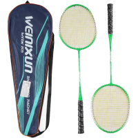 Набір для бадмінтону TK Sport, 2 ракетки з металевим каркасом, у чохлі C70203 (В асортименті)