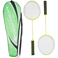 Набір для бадмінтону TK Sport, 2 ракетки з металевим каркасом, м’яка ручка, у чохлі (В асортименті)