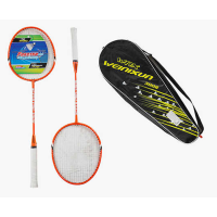 Набір для бадмінтону TK Sport, 2 ракетки з металевим каркасом, у чохлі (В асортименті)