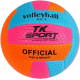 М'яч волейбольний №5 "TK Sport", 3 кольори, м'який PVC, 280 грамів, гумовий балон, МІКС ВИДІВ /60/