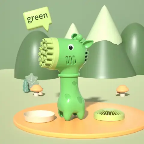 Генератор мильних бульбашок Жираф, 777-9 (В асортименті)