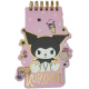 Блокнот на спіралі 60арк.фігурний "Kuromi" 9*13см, 4в.(20*24)
