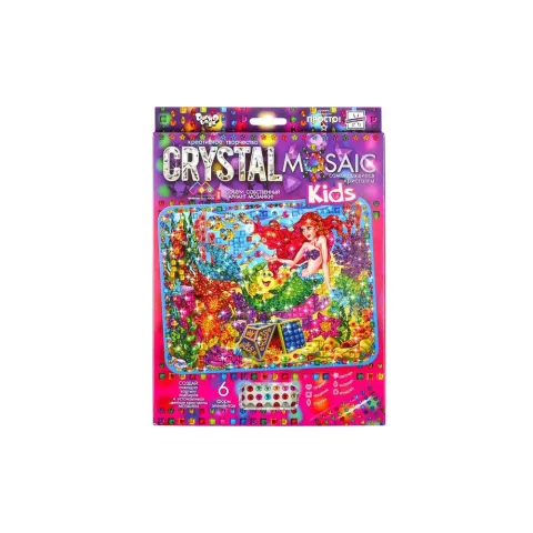 Набір креативної творчості Crystal Mosaic Kids, Danko Toys