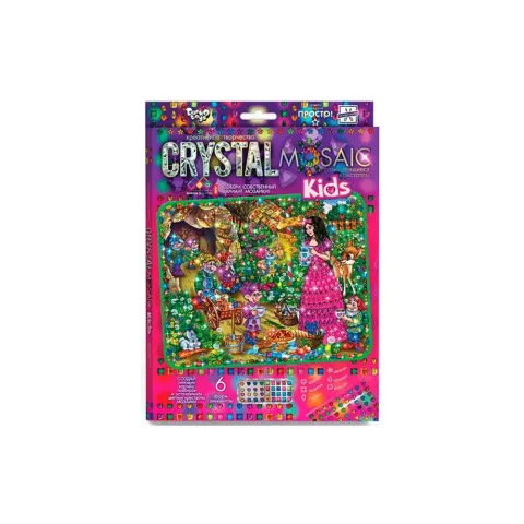 Набір креативної творчості Crystal Mosaic Kids, Danko Toys