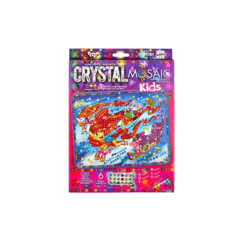 Набір креативної творчості Crystal Mosaic Kids, Danko Toys