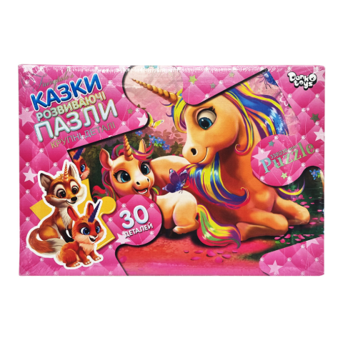 Пазли великі деталі Danko Toys, 30 елементів, Mx30-07 (В асортименті)