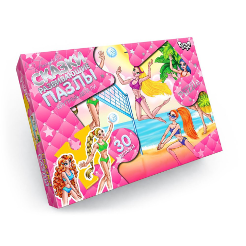 Пазли великі деталі Danko Toys, 30 елементів, Mx30-07 (В асортименті)