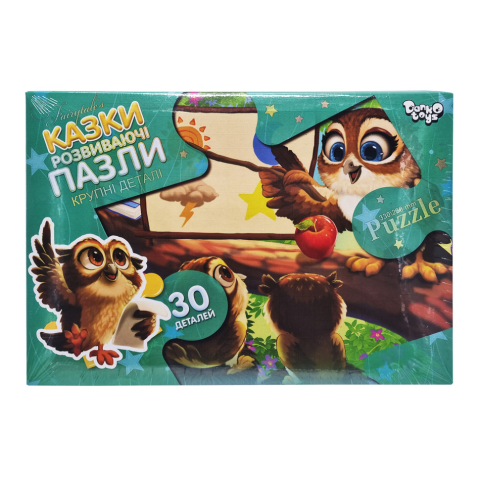Пазли великі деталі Danko Toys, 30 елементів, Mx30-07 (В асортименті)