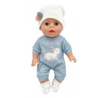 Пупс інтерактивний Yala Baby, YL2435A-H, 35 см, з аксесуарами, п’є з пляшечки, ходить на горщик