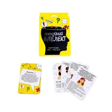 Карточная игра Эмоциональный интеллект, украинский, Strateg