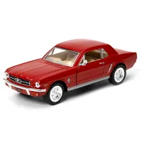 Металева інерційна легкова модель Ford Mustang 1964 1/2 5", відкриваються двері (В асортименті)