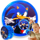 Йо-йо SONIC 5,5см, світло, бат(табл), (4види) /6/144/24шт в кор. 28,5-20-6см