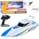 Катер на радіокеруванні, 2.4G, акумулятор, 35 см, світло, USB-зарядка, 40x19x17 см (В асортименті) 3321