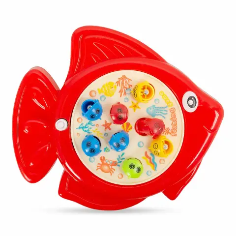 Риболовля, 1 вудка, ігрове поле-заводне, 8 рибок, 66681A-66682A (В асортименті)