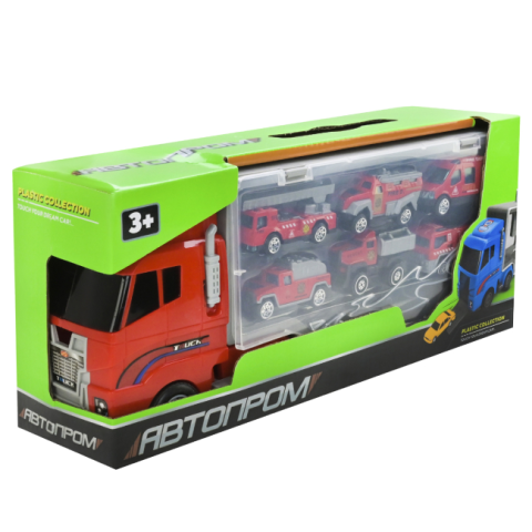 Трейлер з машинками PS006-2