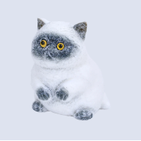 Іграшка Кіт, 9.5 см, антистрес, 3 види, 28.5x20x9 см (В асортименті)