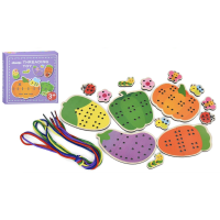 Дерев’яна іграшка Шнурівка, 20x20x4.5 см (В асортименті)