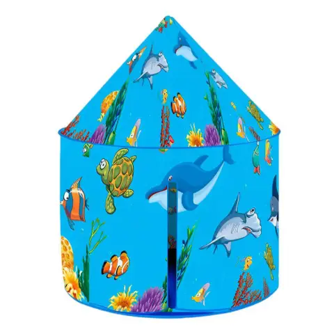 Намет будинок, каркасний, вхід на зав’язках, вікно-сітка (В асортименті)