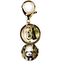 Брелок металевий Панда 7 см (В асортименті)