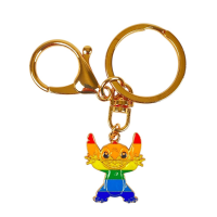 Брелок металевий Стіч 7 см (В асортименті)