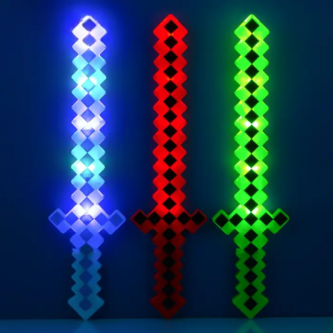 Меч зі світлом Майнкрафт, C28416, 62 см (В асортименті)