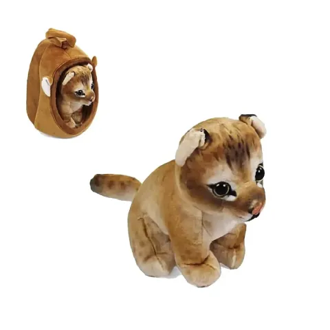 М’яка іграшка Тваринка з будиночком, 18 см (В асортименті)