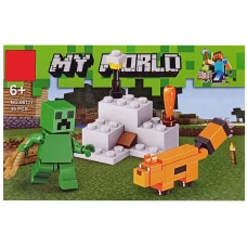 Конструктор дитячий "Minecraft" в коробці 38 дет. 15*10*4